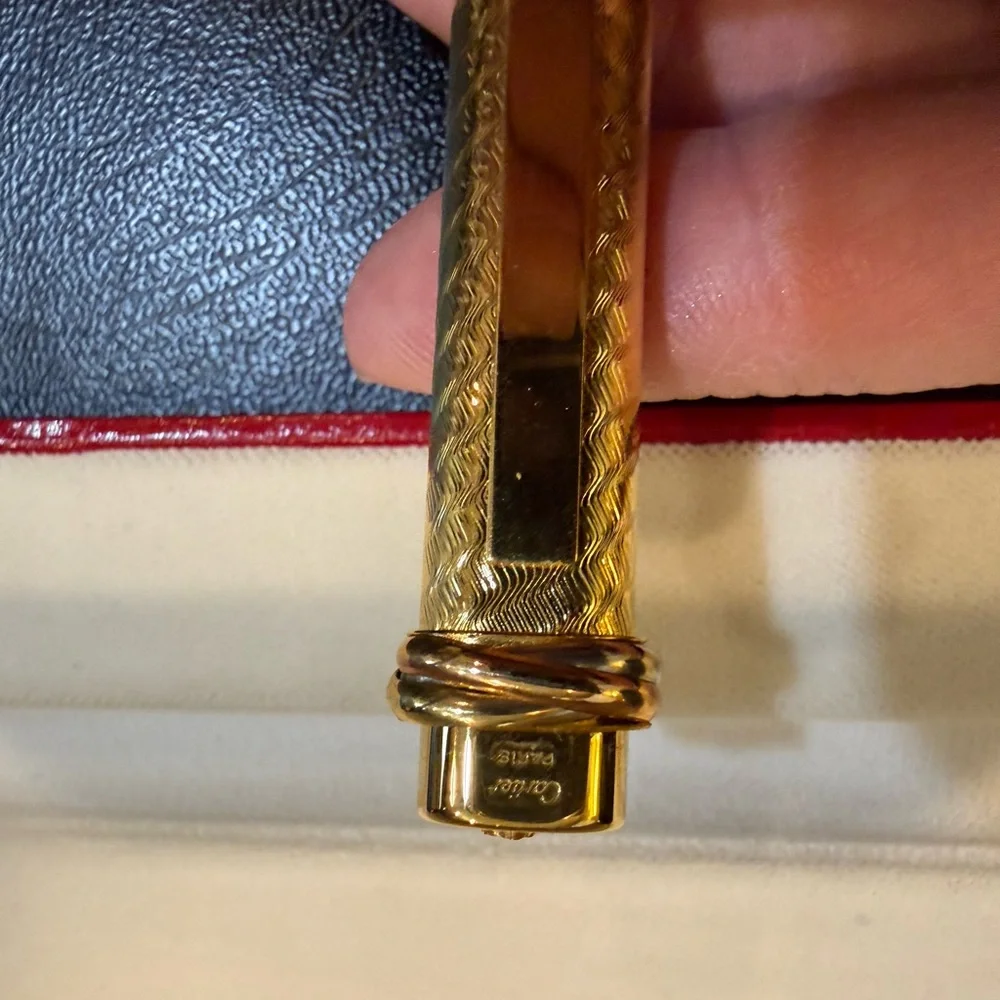 Cartier Gold Trinity Ballpoint Pen